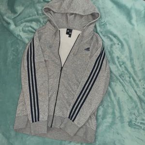 Mens Adidas Zip-up